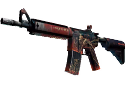 M4A4 | Tooth Fairy (Well-Worn)